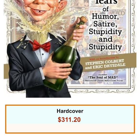 2012 ‘Totally MAD’ Hardcover Book - 60 Years of Humor, Satire, Stupidity - Picture 8 of 9